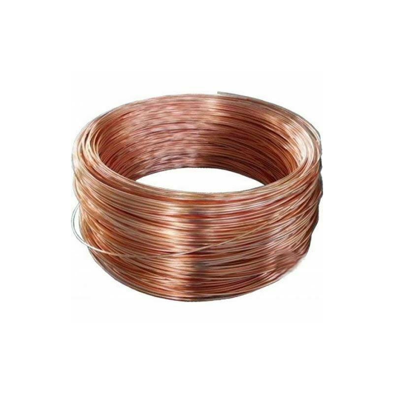 Kuparilanka-aihio Ø0,1-5mm Cu-ETP ilman lakkaa Päällystämätön Cu askartelulanka 2-750 metriä Evek GmbH - 1