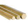 Messinki kuusikulmio Ø5mm-40mm kuusikulmio 2.0401 CuZn33Pb3 Ms58 Full materiaali Evek GmbH - 1