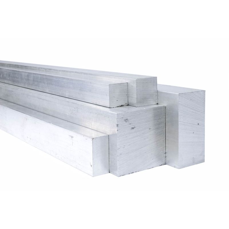 Alumiininen neliö 8x8mm-80x80mm neliön sauva kiinteä sauva