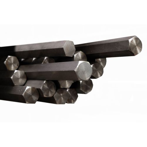 Teräs Ø4mm-50mm kuusikulmiotango kuusikulmainen tanko 6-piste Fe täysmateriaali Evek GmbH - 3