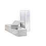 Alumiininen neliö 8x8mm-80x80mm neliön sauva kiinteä sauva