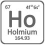 Holmium 99,9% elementti Ho 67 puhdas 99,99 Harvinaiset metallit