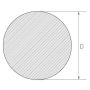 Magnesium az31b metalliseos pyöreä tanko tanko Ø2-100mm puhtaus 95% min. tanko us m11311