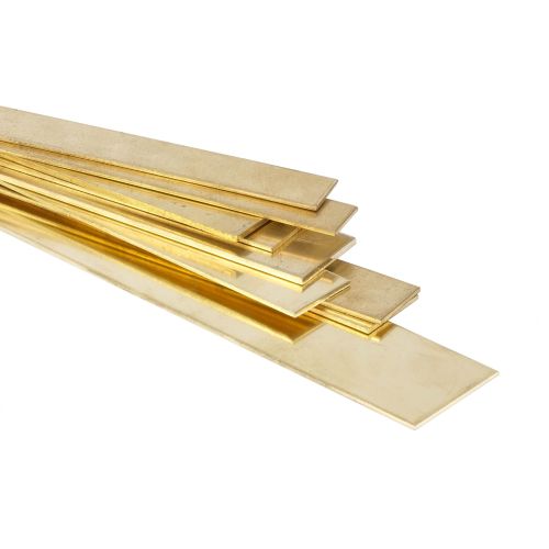 Osta messinki metallilevy nauhat litteä baari 30x2mm-90x6mm leikattu kokoon nauhat