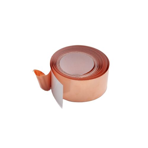 Liimanauha Folio Kupari 0.025x5mm - 0.07x50mm Itseliimautuva suojausnauha Anti-Snail 1-25 metriä