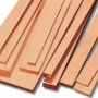 Kuparilevy nauhat 2.0090 litteä baari 30x2mm-90x6mm leikattu koko nauhat