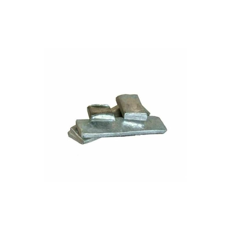 Indium 99,99% tankoja 1 grammasta 5 kg: n harkkoelementtiin 49
