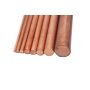 Kuparitanko Ø2-50mm Cu-ETP Kuparipyöreä tanko CW004A (Cu-ETP - 2.0065) Pyöreä materiaali enintään 2 metriä.