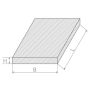 Zirkoniumlevy 0,5-3mm levyt Zr 99,9% metallia leikattu kokoon 100-1000mm