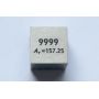 Gadolinium Gd metallikuutio 10x10mm kiillotettu 99,99% puhtaus kuutio
