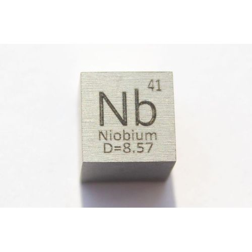 Niobium Nb metallikuutio 10x10mm kiillotettu 99,95% puhtaus Niobium kuutio