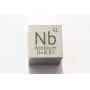Niobium Nb metallikuutio 10x10mm kiillotettu 99,95% puhtaus Niobium kuutio