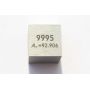 Niobium Nb metallikuutio 10x10mm kiillotettu 99,95% puhtaus Niobium kuutio