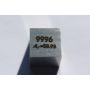 Cobalt Co metallikuutio 10x10mm kiillotettu 99,96% puhtausaste kuutio