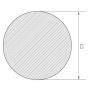 Inconel® 617 Seostanko 19.304-152.908mm 2.4663 Pyöreä tanko N06617 Pyöreä materiaali