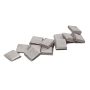 Nikkelikatodi Ni 99% anodi luominen käsityöläisten metallilevyjen nuggetit 20x20mm 20x20mm