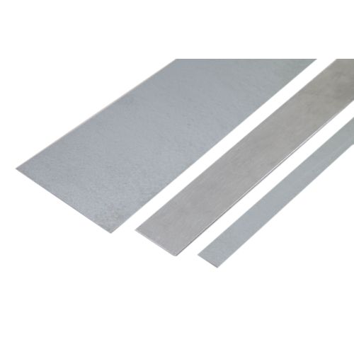 Sinkitty teräs litteä baari 0.5x20mm-6x90mm metallilevy nauhat leikattu kokoon nauhat